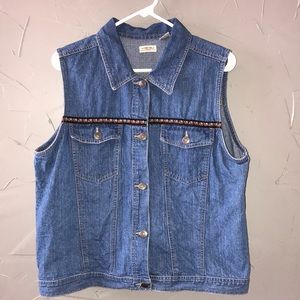 Denim vest